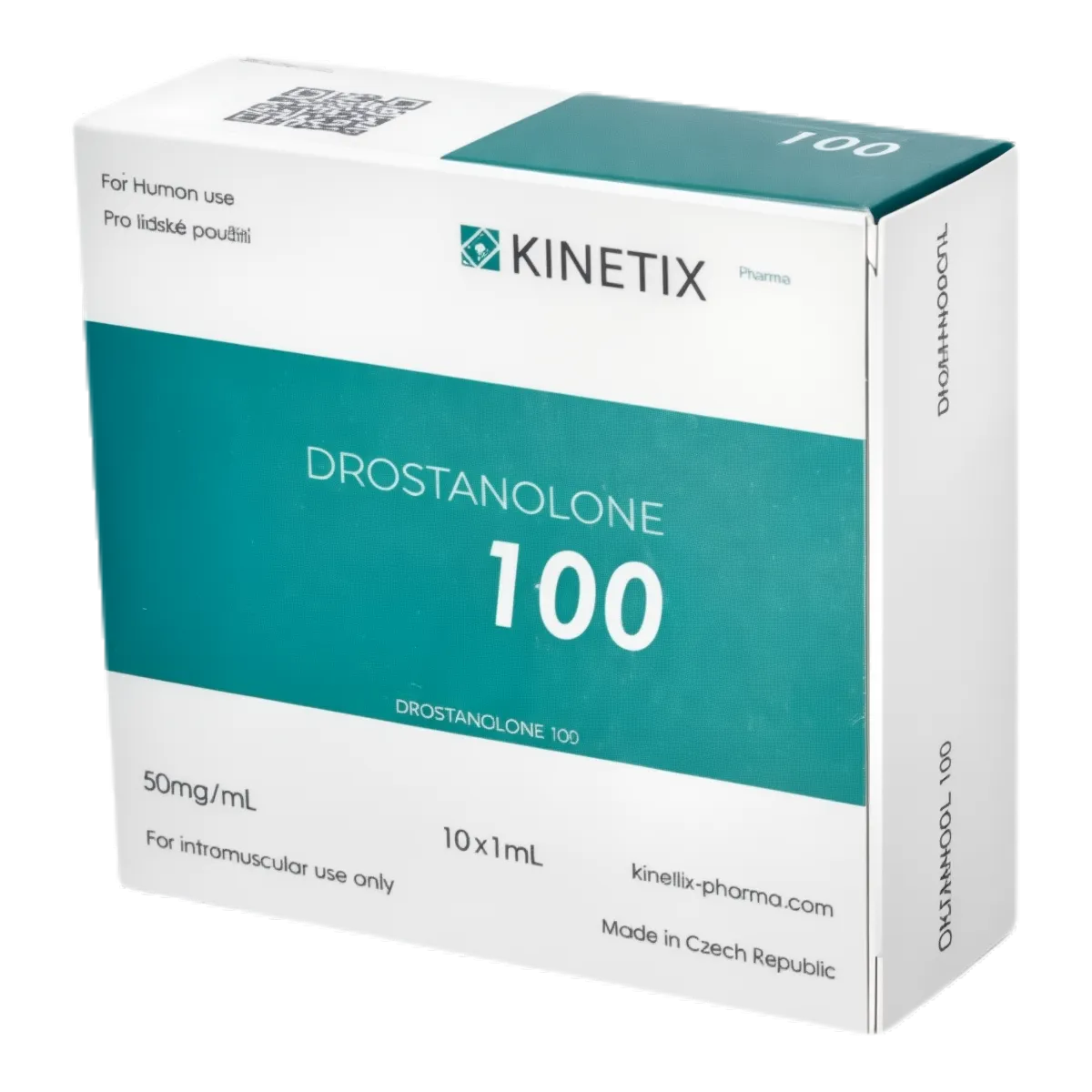 Drostanolone Propionate 100 mg Kinetix Pharma - 10 Ampollas (Masteron)